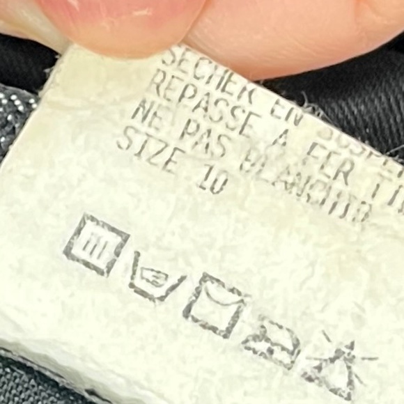 Vintage NANCY BOLEN CITY GIRL  Black & White  Embroidered Bomber Jacket SIZE 10 - Picture 14 of 14